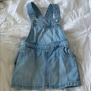 Infant denim overall